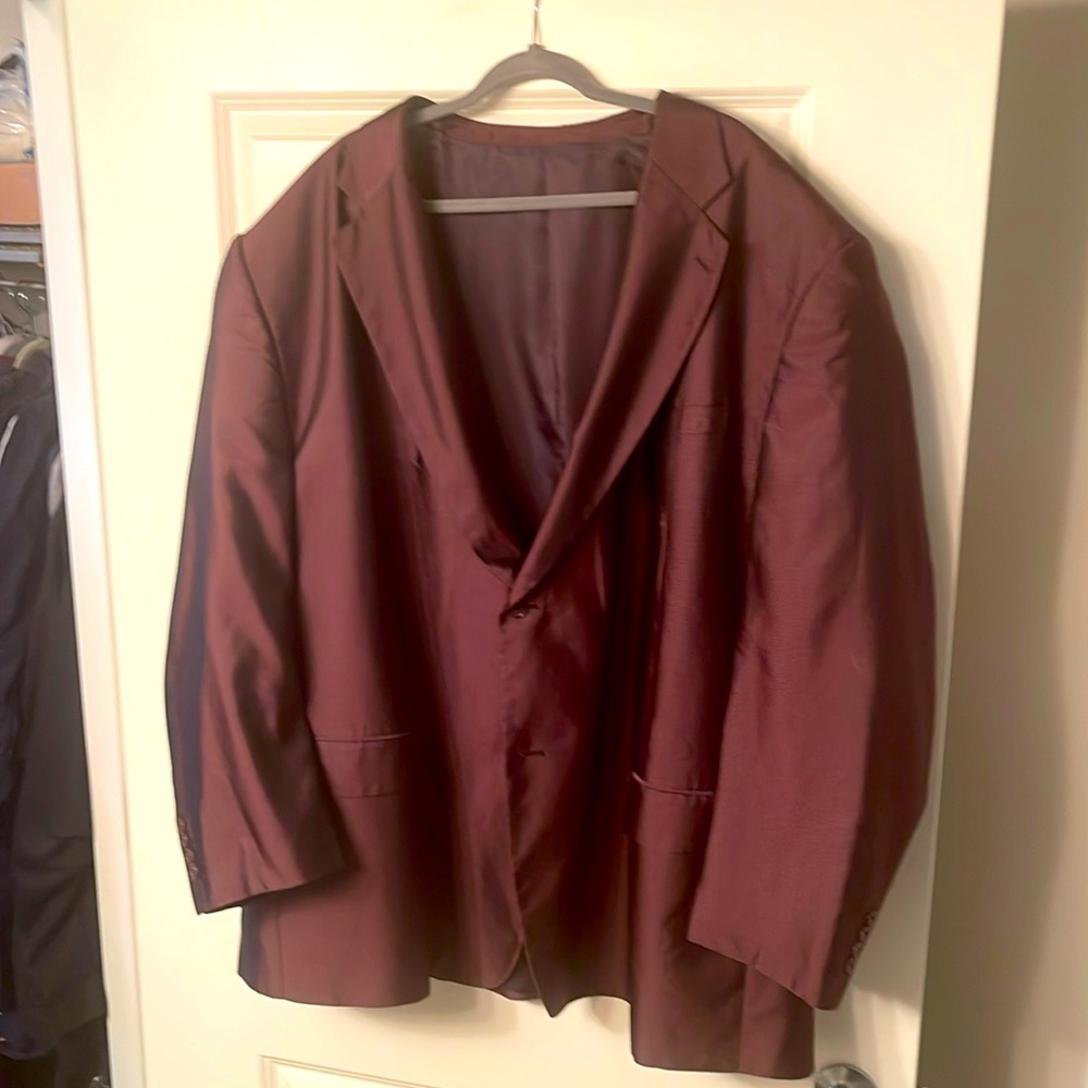 Burgundy Sport Coat, size 66B
